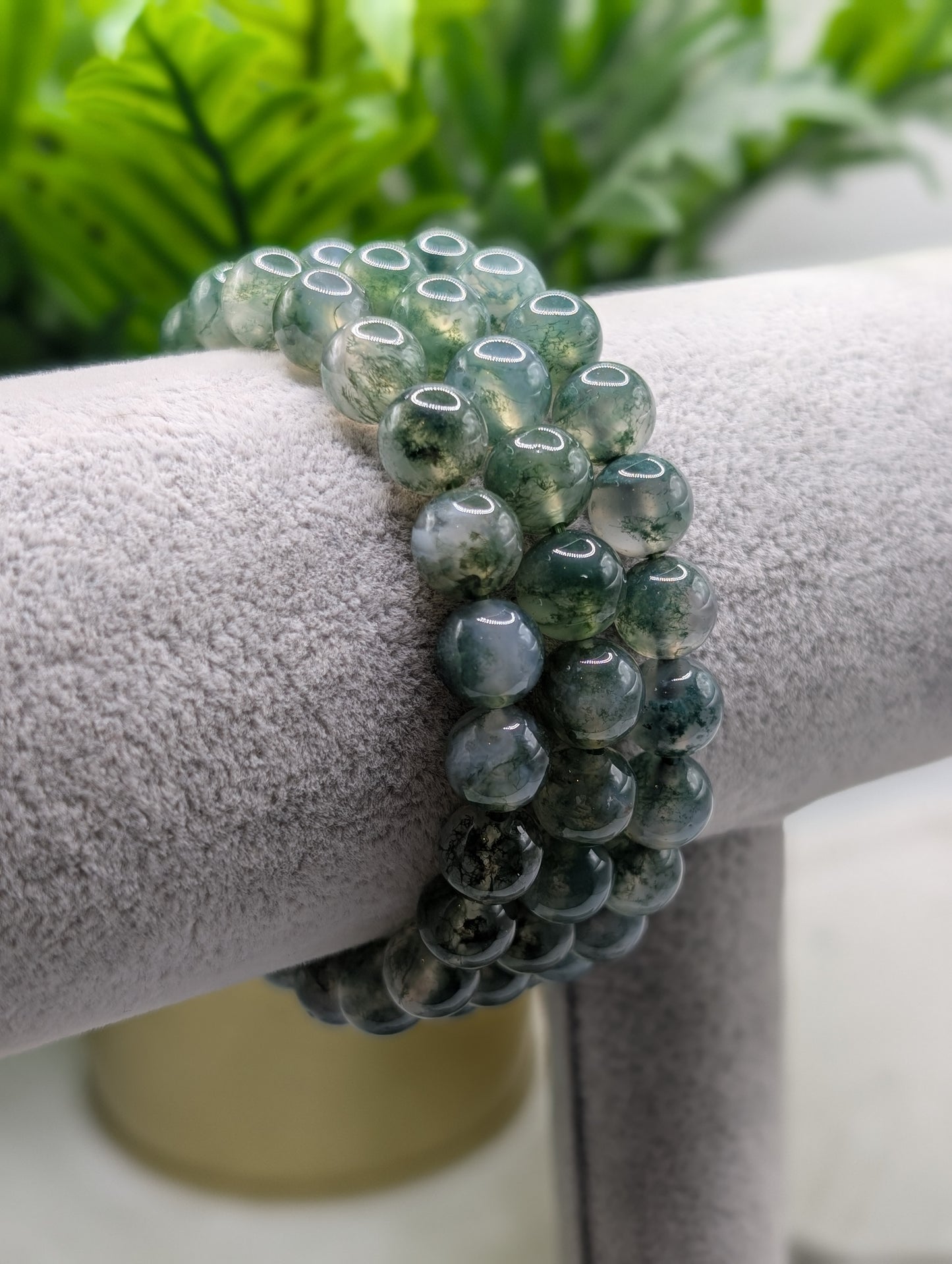 Moss Agate Bracelet