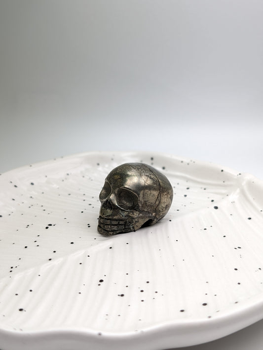 Mini Pyrite Skull