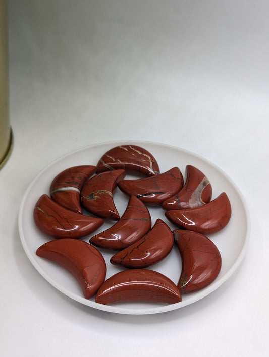 Red Jasper Mini Moons