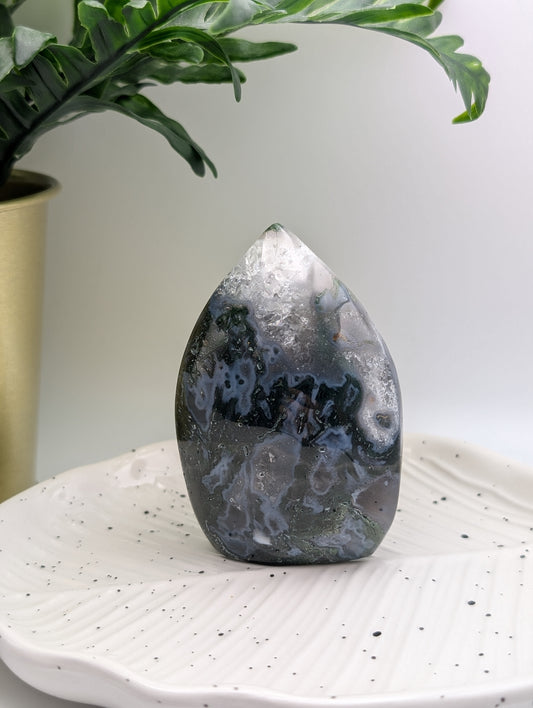 Moss Agate Freeform