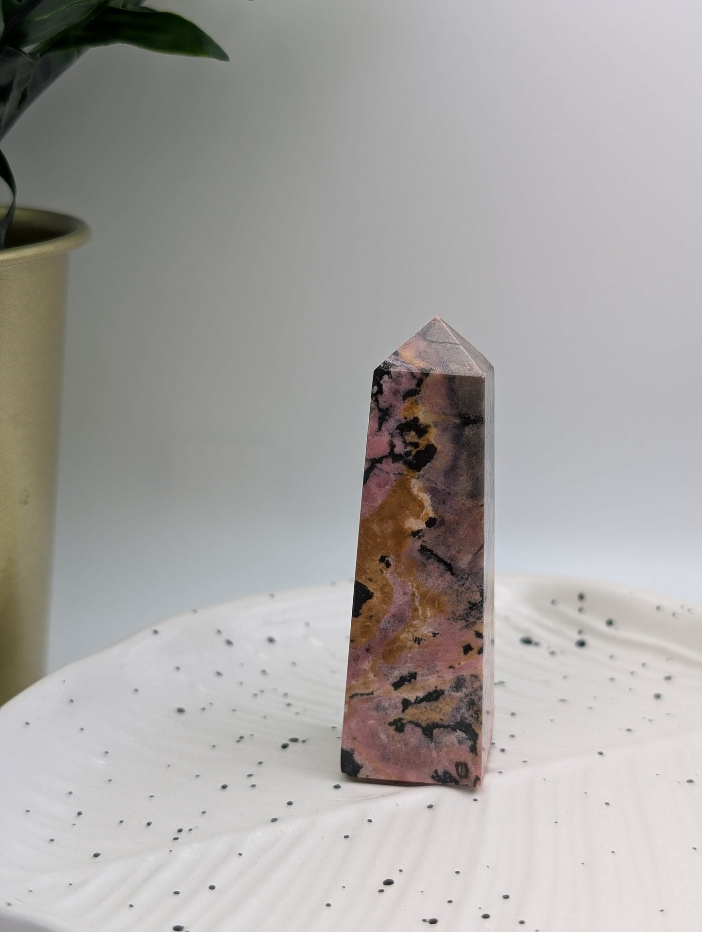 Rhodonite Obelisk