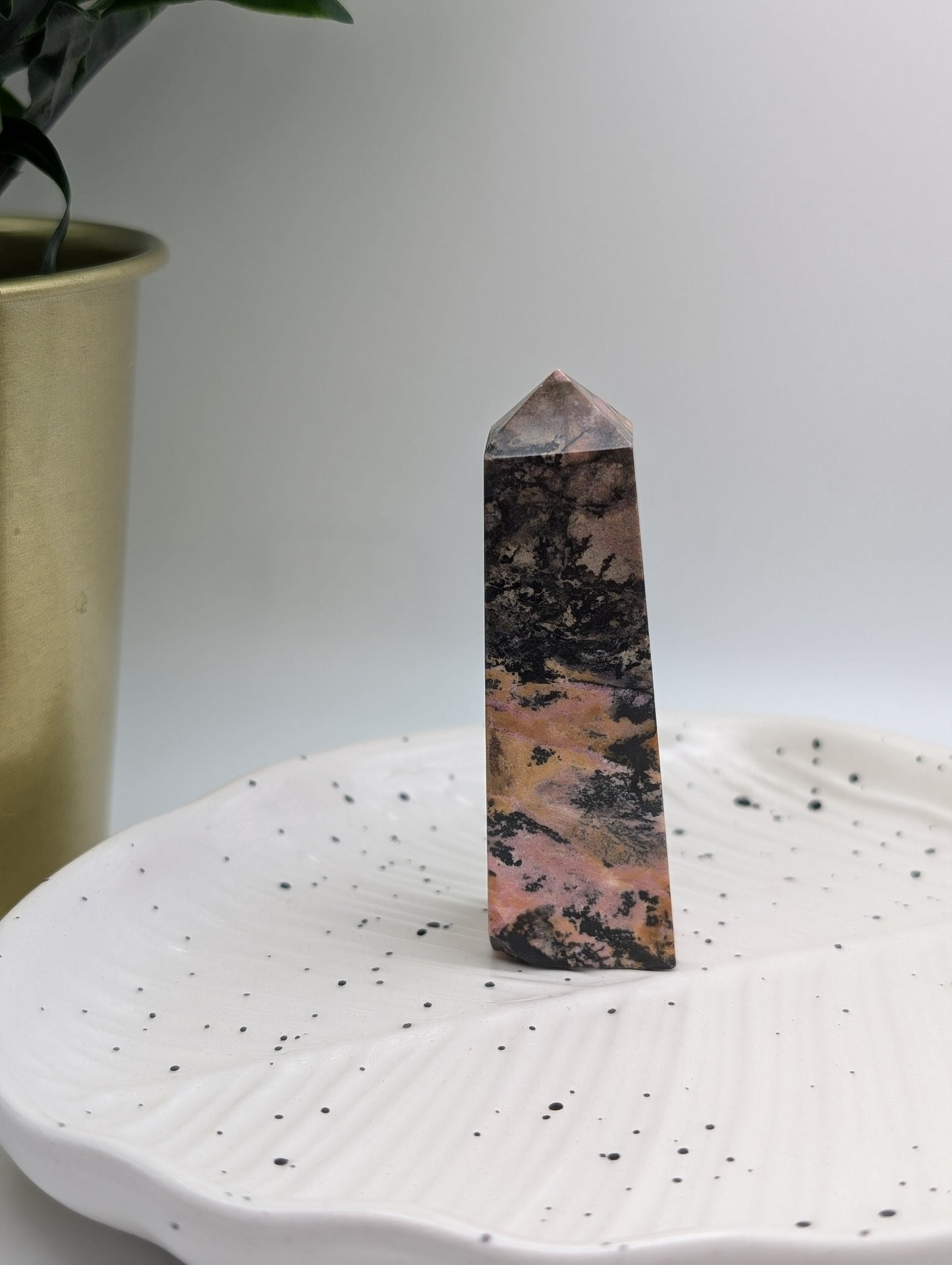 Rhodonite Obelisk