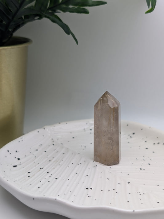 Golden Rutilated Quartz Point