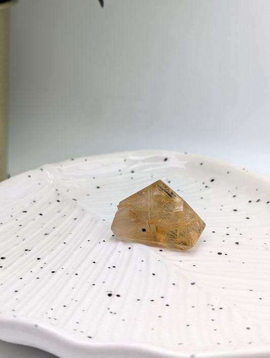 Golden Rutilated Quartz Freeform