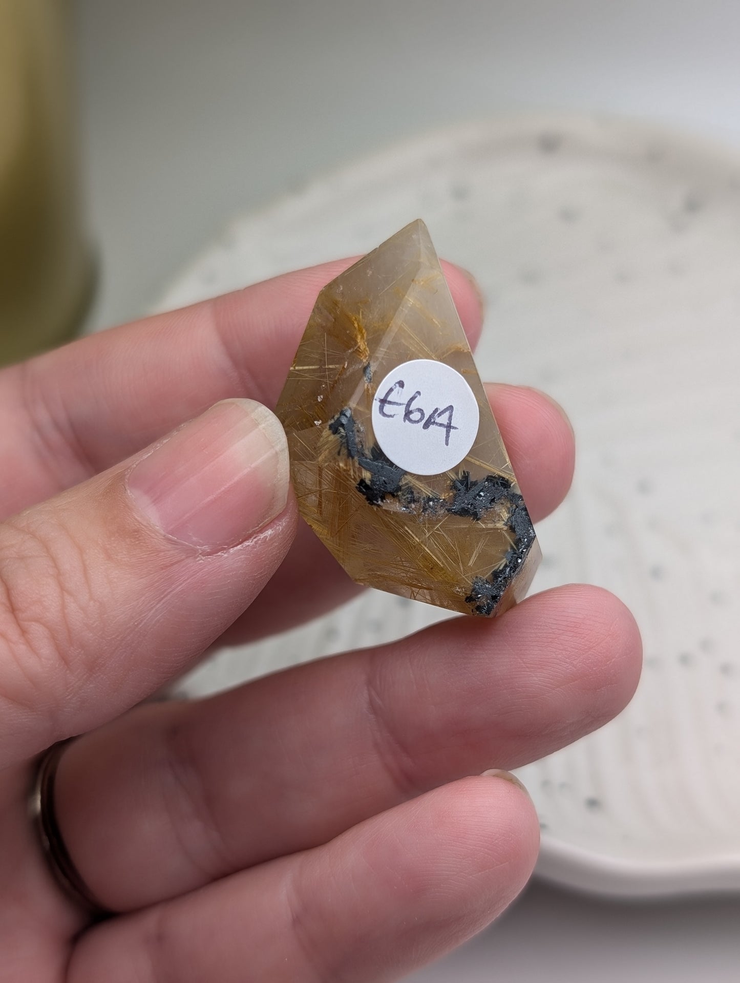 Golden Rutilated Quartz Freeform