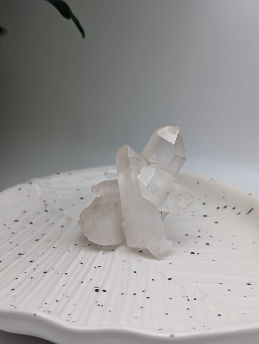 Natural Clear Quartz Cluster