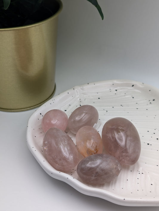 Rose Quartz Tumbles