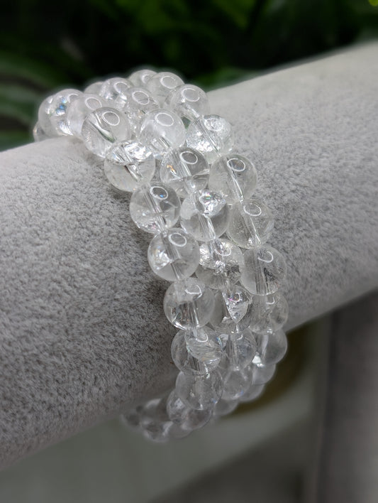 Rainbow Clear Quartz Bracelet